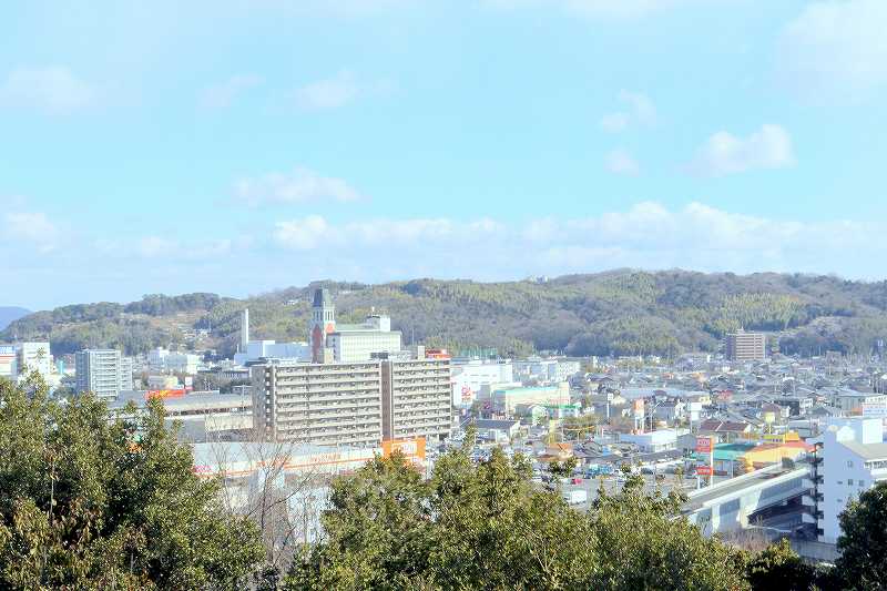 倉敷市の街並みの写真