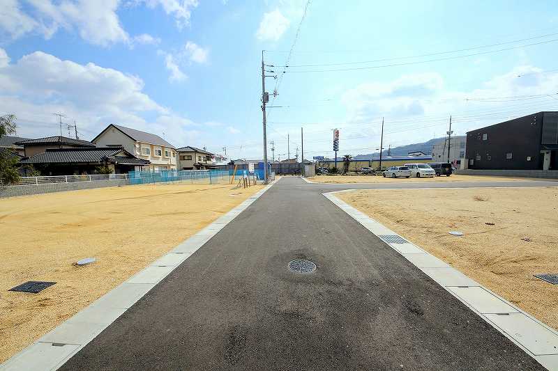 倉敷市内の新規分譲地