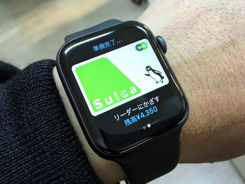 キャッシュレス決済のSuica