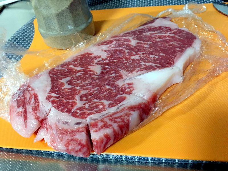 ステーキのお肉