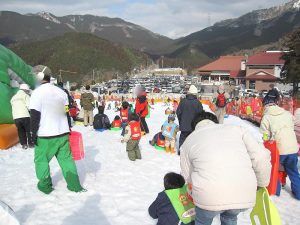 スキー場の風景