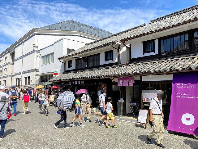 連休の美観地区の風景2